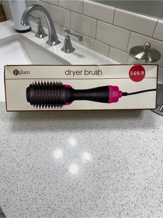 Bglam Other - Bglam Pink and Black Dryer Brush – Fast Styling Hot Air Brush